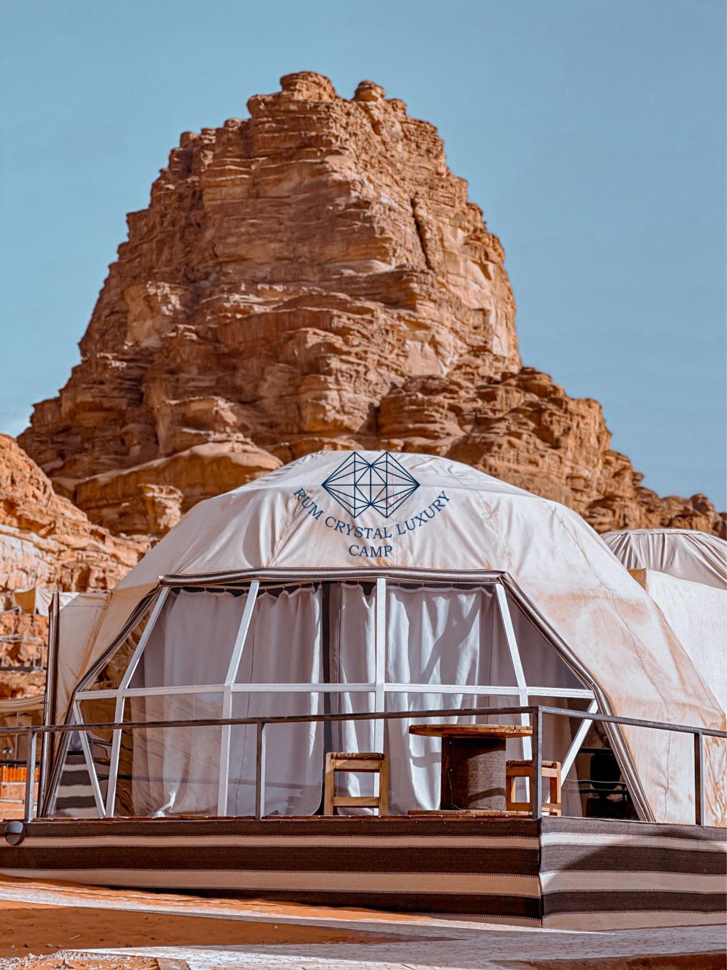 Rum Crystal Luxury Camp Wadi Rum Esterno foto