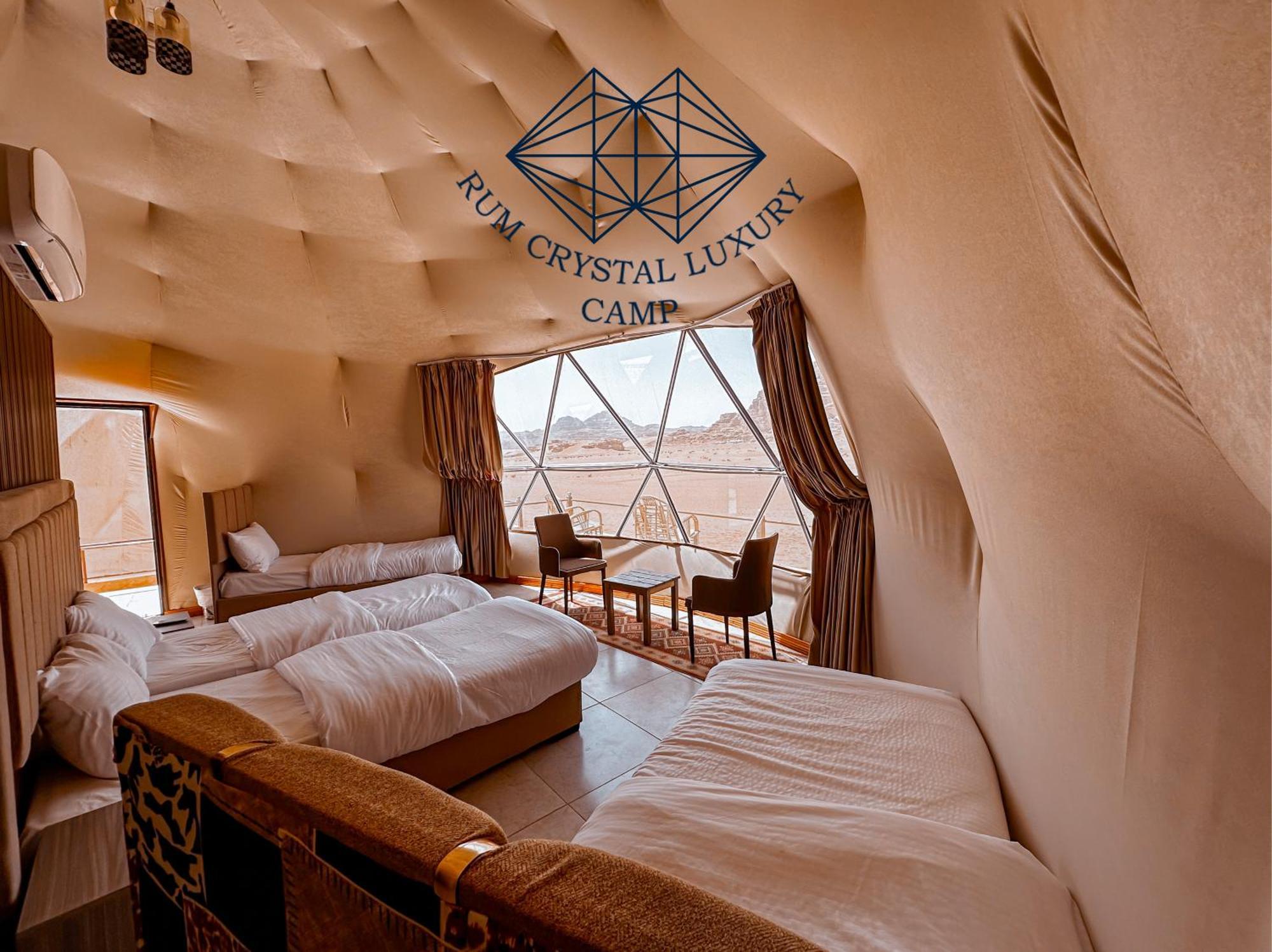 Rum Crystal Luxury Camp Wadi Rum Esterno foto