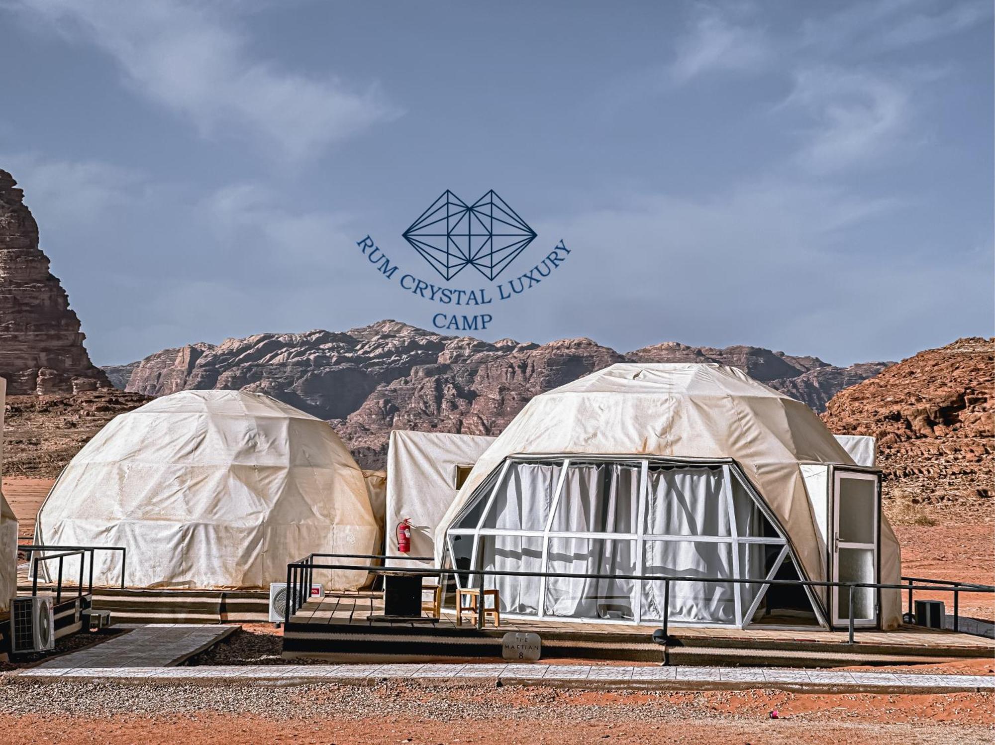 Rum Crystal Luxury Camp Wadi Rum Esterno foto
