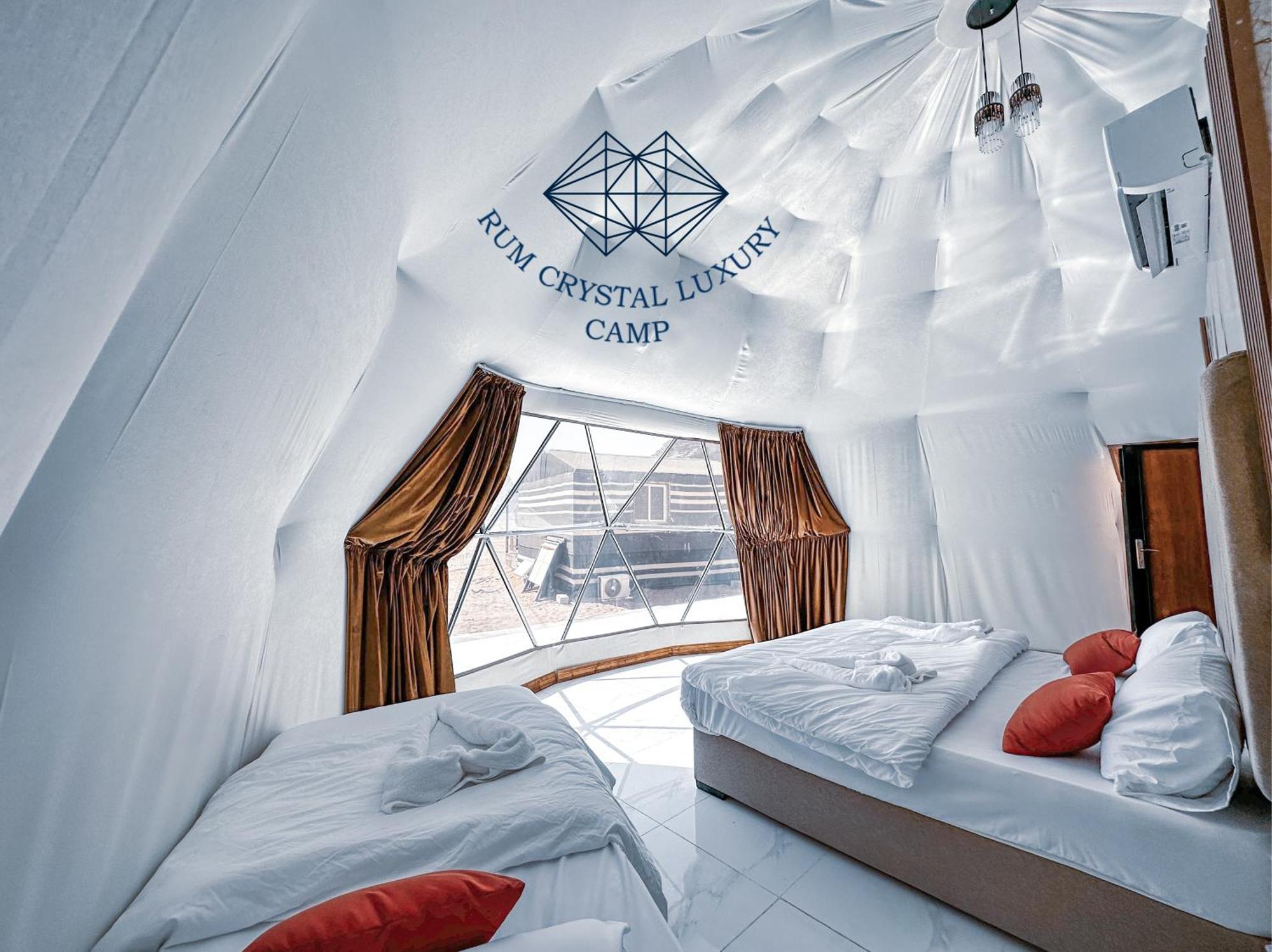 Rum Crystal Luxury Camp Wadi Rum Esterno foto