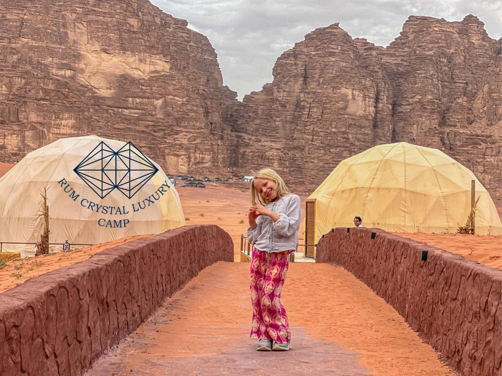 Rum Crystal Luxury Camp Wadi Rum Esterno foto