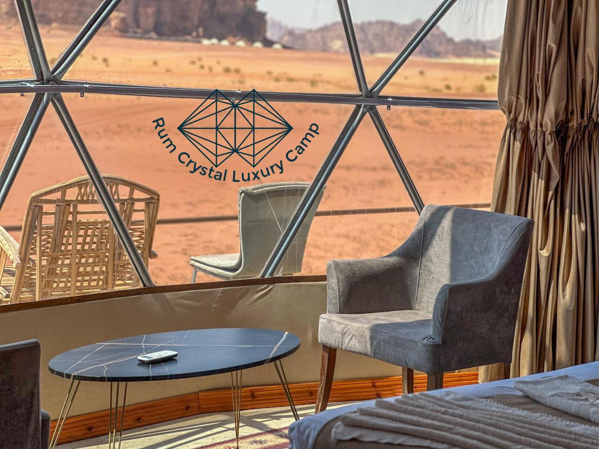 Rum Crystal Luxury Camp Wadi Rum Esterno foto