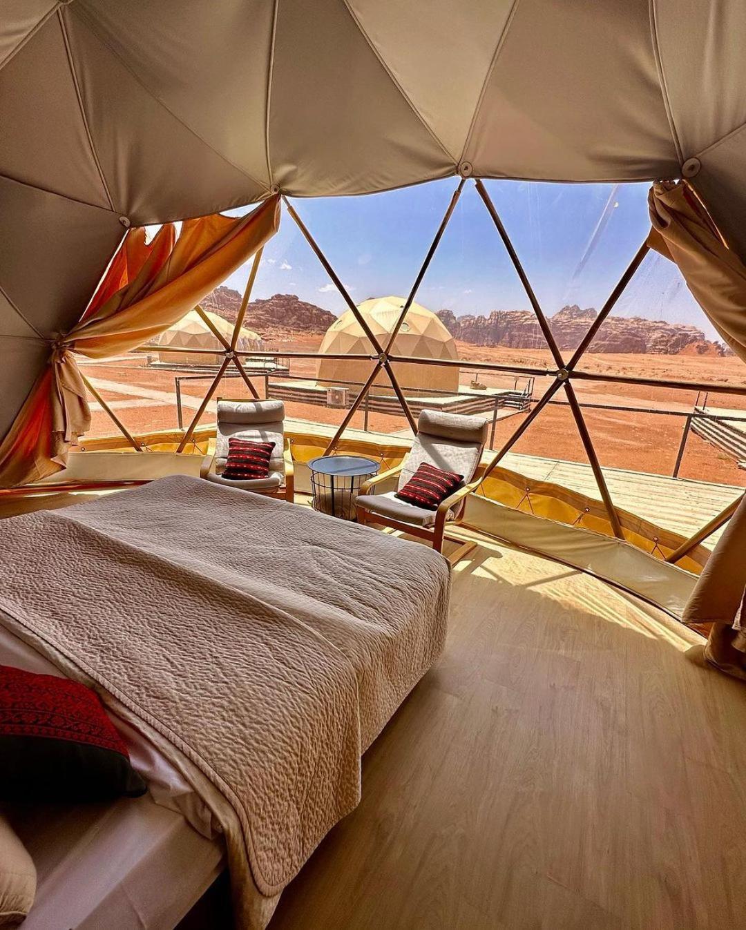 Rum Crystal Luxury Camp Wadi Rum Esterno foto