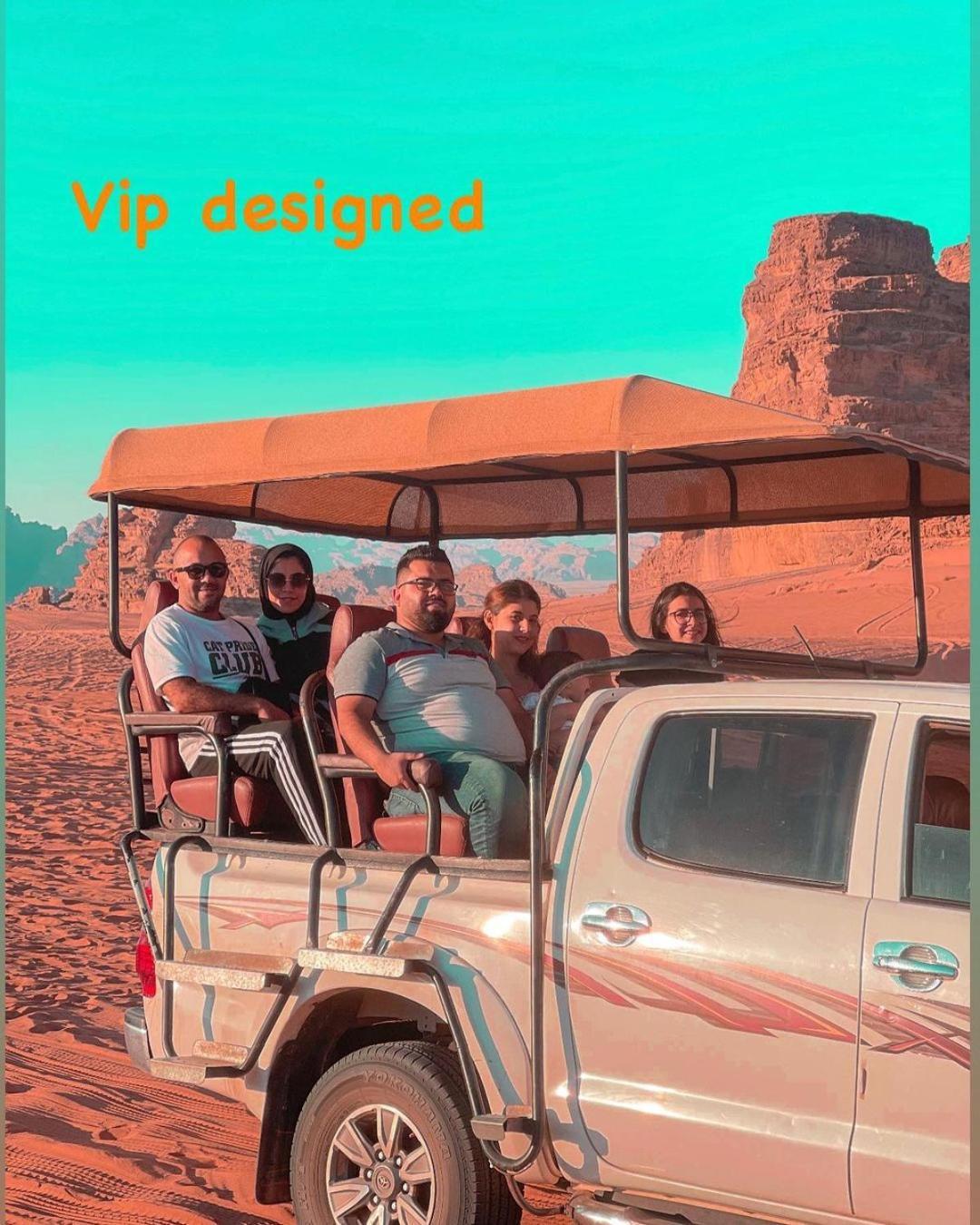 Rum Crystal Luxury Camp Wadi Rum Esterno foto