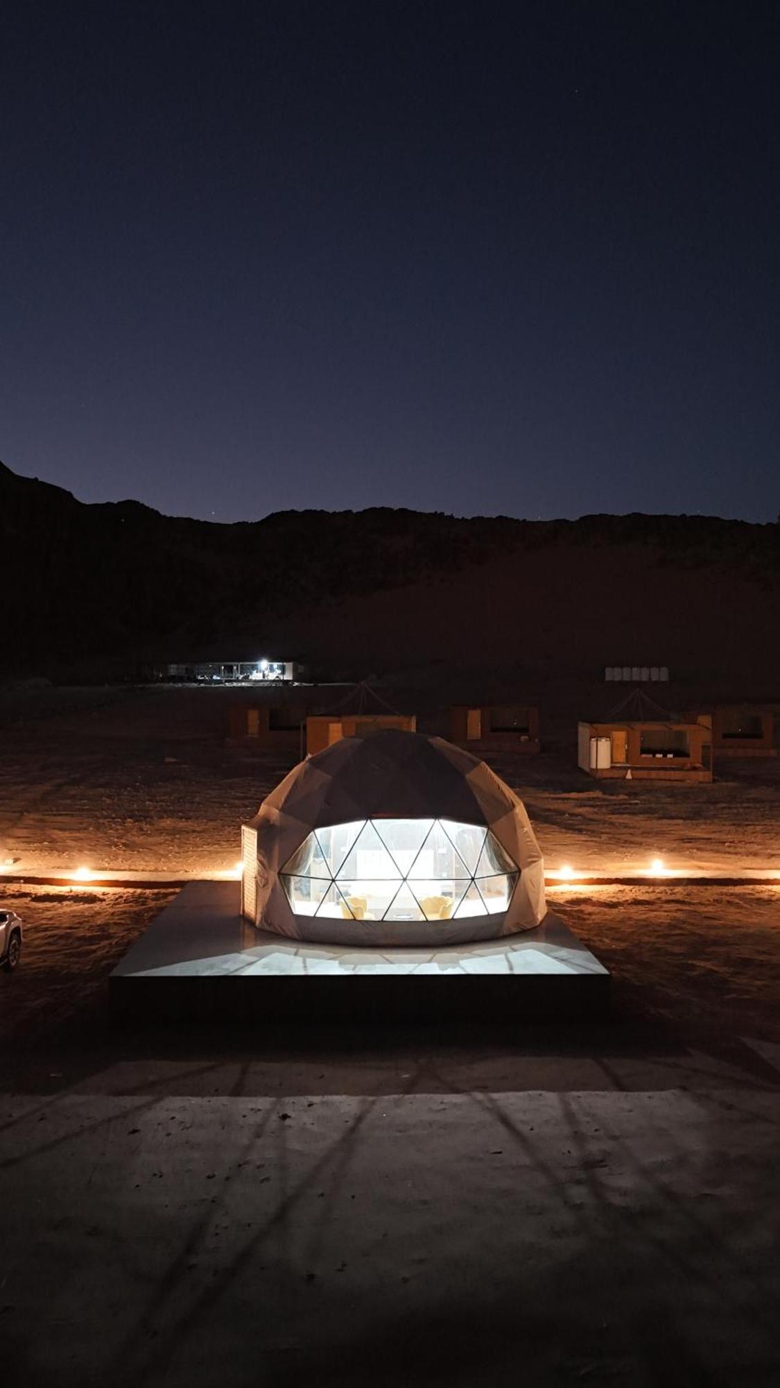 Rum Crystal Luxury Camp Wadi Rum Esterno foto